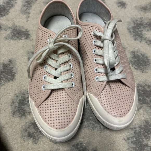 rag & bone Perforated Leather Sneakers 38 - Picture 3 of 6